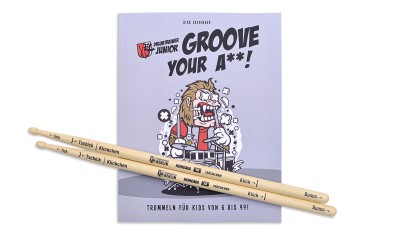 Drumtrainer Junior - Groove Your Ä**! Stöckchen Bundle Drumtrainer Junior - Groove Your Ä**! Stöckchen Bundle
